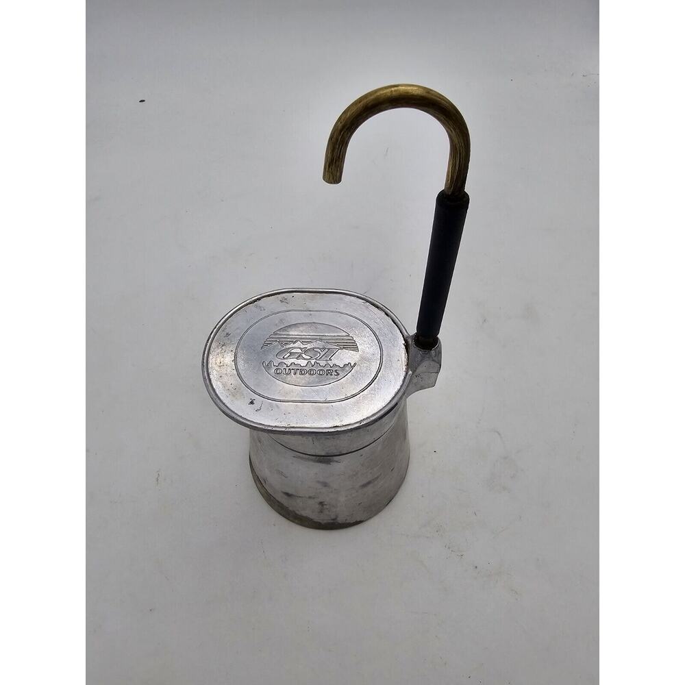 GSI Outdoors Mini Camping Coffee Espresso Maker Vintage